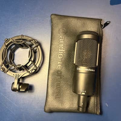 Audio-Technica AT2050 Large Diaphragm Multipattern Condenser Microphone 2010s Black image 1