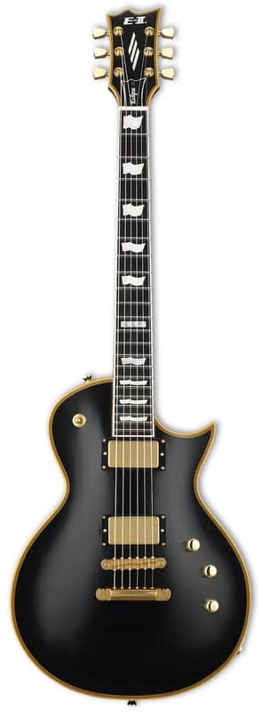 ESP E-II ECLIPSE DB Vintage Black w/Case (B Stock) image 1