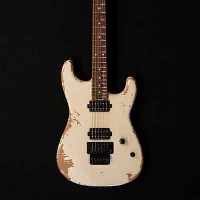 CHARVEL Pro-mod Relic San Dimas Style 1 HH Fr Pf PF Weathered White image 5