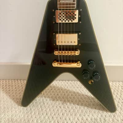 新品 世界限定400本 Paul Smith×ESP MINI V GUITAR ESP Pauls Smith Mini Flying - V 2014 - See-Through Black | Reverb