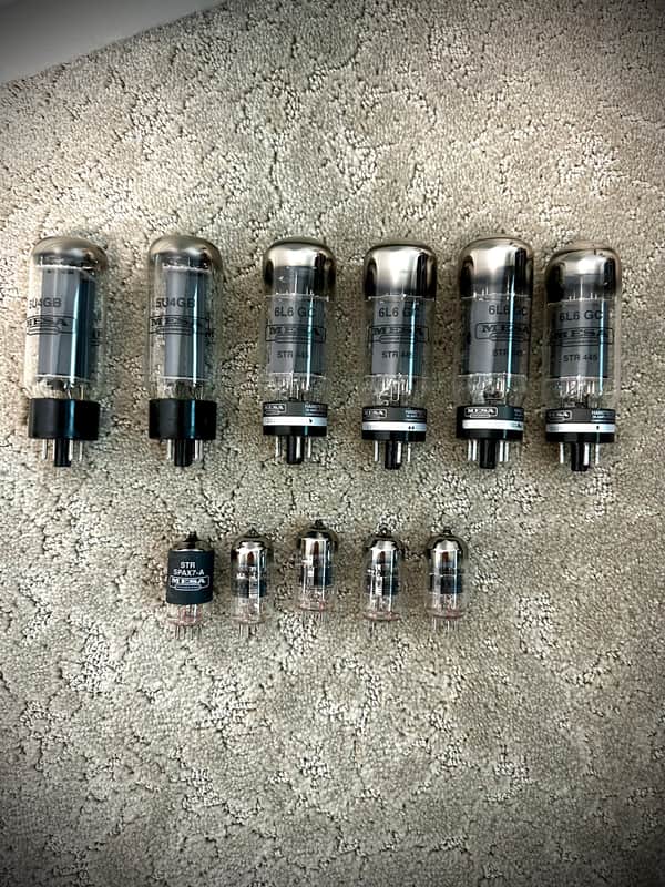 Mesa/Boogie Dual Rectifier Complete Tube Set (6L6, 5U4GB, Spax7, 12ax7) image 1
