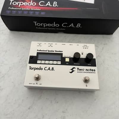 Two Notes Torpedo C.A.B. Speaker Simulator Pedal 2010s - White/Black
