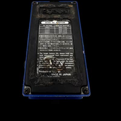 Boss CS-2 Compression Sustainer (Black Label) 1981 - 1989 - Blue X4689 image 7