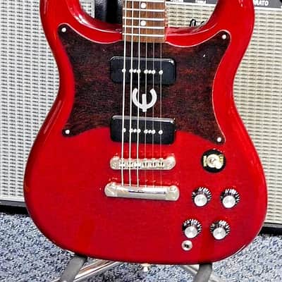 2022 Epiphone Wilshire P-90 Electric Guitar w/Case! Cherry Finish! VERY NICE!!! image 3