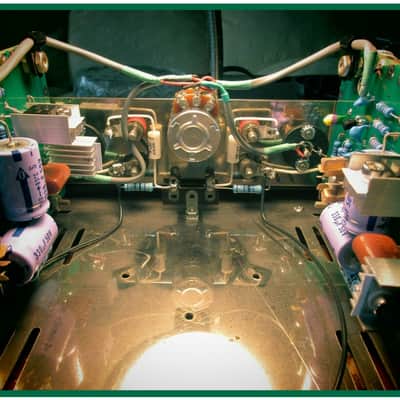 ⭐ Fully Serviced / Custom Built Amp - DYNACO 120 Stereo Power Amplifier 60 WPC + volume control ⭐ image 4