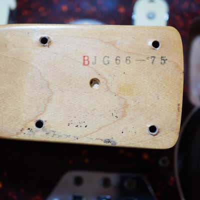 Fender Jaguar (1986) – JG66-75 3-Color Sunburst / Fujigen Japan E-Serial / Rare MIJ image 16