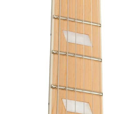 Ibanez IC420MFM Iceman Electric Guitar, Maple Fingerboard, Caramel Burst Low Gloss image 4