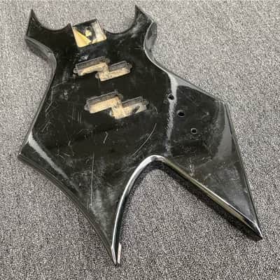 Black 4 String Electric Bass Basswood Body DIY Project image 1