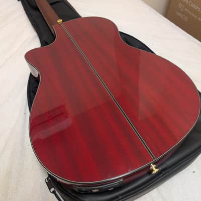 Ibanez GA35TCE Thinline Cutaway Nylon-String Classical Acoustic-Electric Guitar + Ibanez Gig Bag image 11