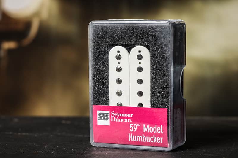 Seymour Duncan SH-1 59 Model Humbucker Pickup Neck WHITE Electric Guitar PAF image 1