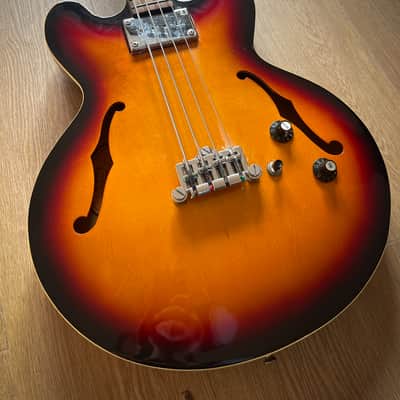 1997 Epiphone Rivoli VC Vintage Sunburst Made in Korea Peerless factory image 5