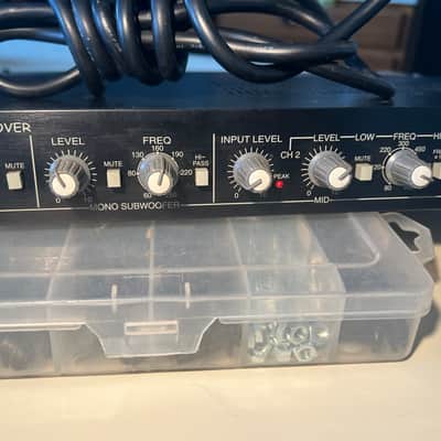 Avlex SPX-3 Stereo Electronic crossover with subwoofer output. Includes IEC power cable & rack mount bolts/washers image 3