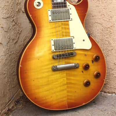 NEW! Nash 60'S LES PAUL CONVERSION Faded Cherry Sunburst image 1