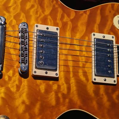 2002 Gibson Custom Shop Les Paul Elegant - AAAA - Amber Quilt Top - 7lbs - 12oz image 17