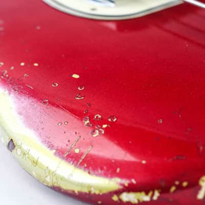 Fender Precision Bass Candy Apple Red 1965 image 13