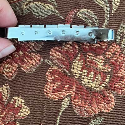 Gibson Nashville Tune-O-Matic Bridge 2010s - Chrome image 3