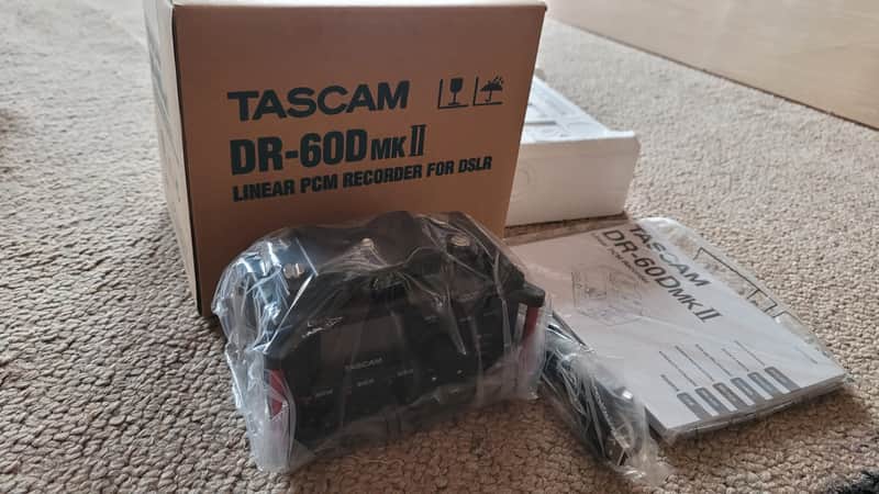 TASCAM DR-60D MkII 2014 - Present - Black image 1