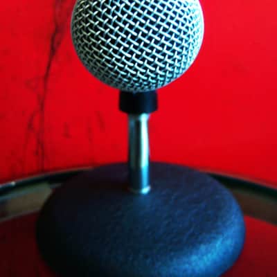 Vintage 1970's Shure PE50SP SUPER PRO dynamic cardioid microphone High Z w mic clip SM58 # 4 image 5