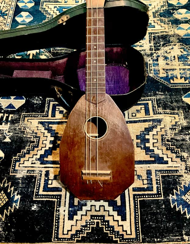 1930s Favilla Wimbrola 6 String Concert Ukulele Rare Mahogany Uke image 1
