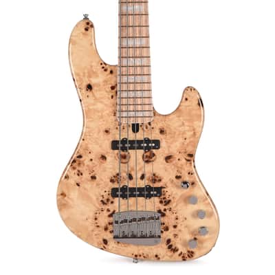 Mayones Jabba Custom 5 3A Eye Poplar/Swamp Ash Natural (Displayed at NAMM 2026) (Serial #JAB2506416) image 2