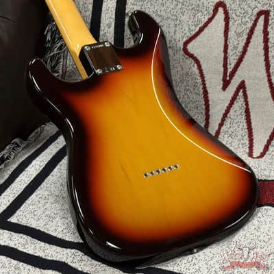2023 Fender Custom Shop 1959 Hardtail Stratocaster Time Capsule Package TCP Chocolate 3-Color Sunburst 7.30 lbs image 11