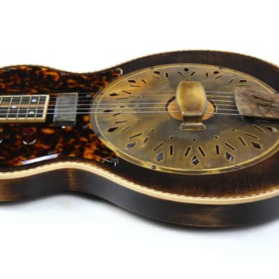 2023 Mule Resophonic Mavis Custom Order w Original Case, Paperwork Resonator Electric Guitar image 15