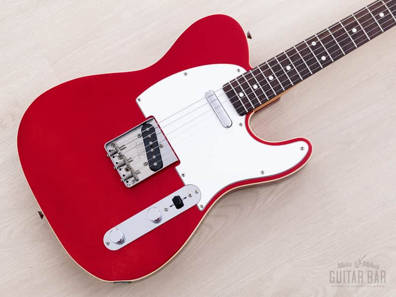 1989 Fender Telecaster Custom ‘62 Vintage Reissue TL62B-70 Candy Apple Red A-serial, Japan MIJ Fujigen image 1