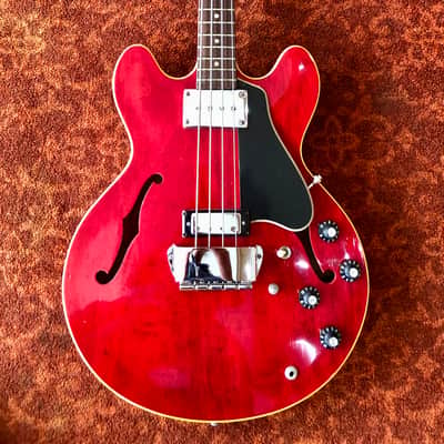 Gibson EB-2D 1968 - Cherry image 2