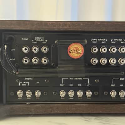 Harman/Kardon 50+ Vintage Multichannel Receiver with Original Wood Case — Serviced, Cleaned, LED Dial Lighting image 11