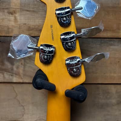 Fender American Pro II Jazz Bass V Olympic White w/case image 8