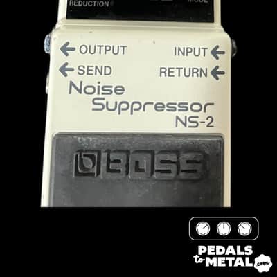 Boss NS-2 Noise Suppressor (Silver Label) 1989 - Present - White X14972 image 3