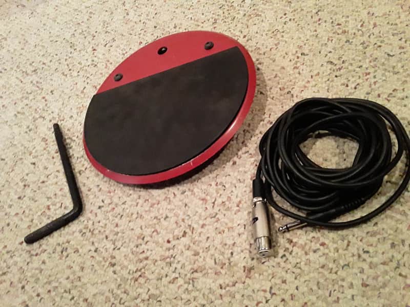ddrum4 Cymbal Pad #3 with Original Mounting L-rod & Input Cable - Rare to Find image 1