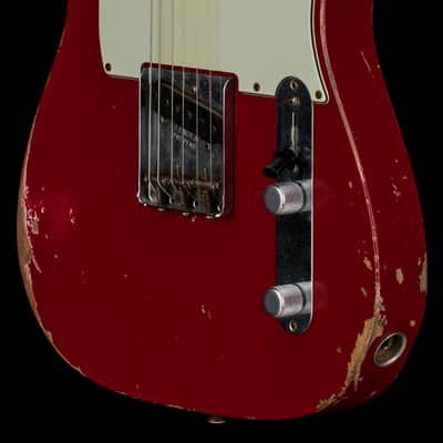 Fender Custom Shop 1963 Telecaster Relic (2014) - Dakota Red #74978 with Original Hard Case image 7