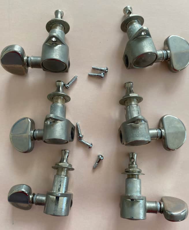 Grover 102NV Vintage Rotomatic 3+3 Tuning Heads