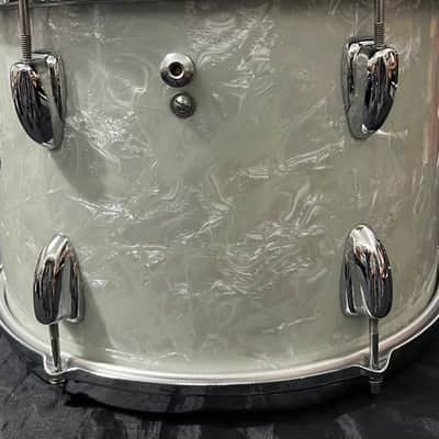 Slingerland Gene Krupa Mid 60s 3 Piece Drum Set - White Marine Pearl image 6