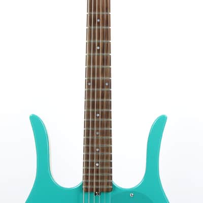 1995 Jerry Jones Neptune Longhorn Baritone Bass VI 6-String Guitar - SEA FOAM GREEN! image 7