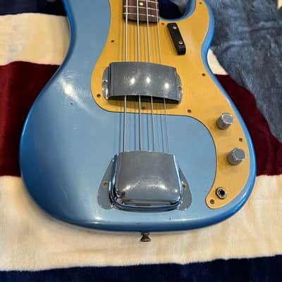 Fender Custom Shop 1959 Precision Bass Journeyman Relic Lake Placid Blue image 5