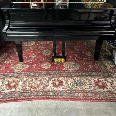 Wurlitzer C143 Grand Piano – 4'7", Glossy Black image 6