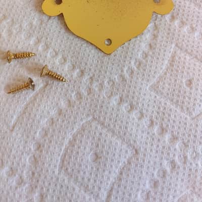 Gold Mandolin Tailpiece image 2