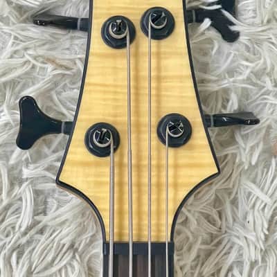 Schecter Model C-4 GT 4-String Electric Bass Guitar w/EMGs, Satin Natural image 5