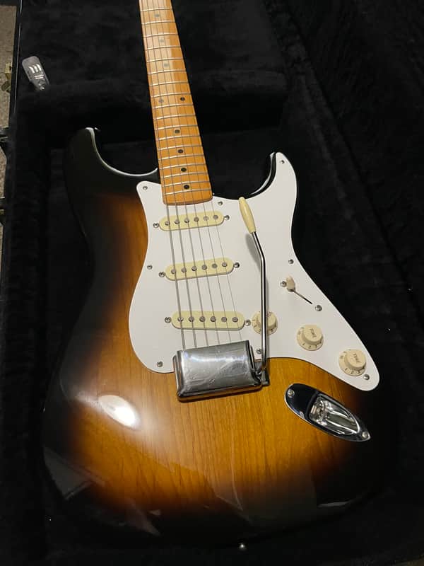 Fender Classic series ‘50s Stratocaster 1999 - Two tone burst w/ HSC image 1