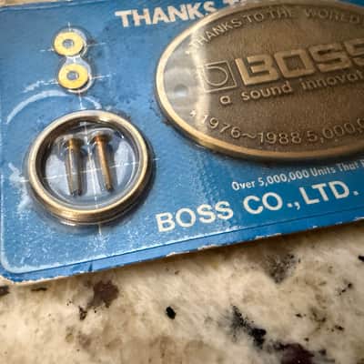 Boss Keychain NOS  1988 commemorating 5,000,000 units sold image 4