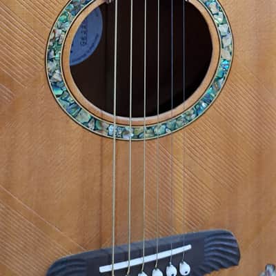 Blueberry NEW IN STOCK Handmade Acoustic Guitar Grand  Concert image 3