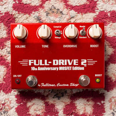 Fulltone Full-Drive 2 10th Anniversary MOSFET Overdrive | Reverb