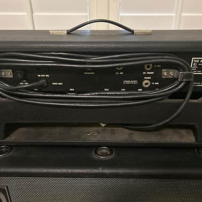 Ampeg B-25B 55-Watt 2x15" Bass Amp Half Stack 1969 - 1980 - Black image 3