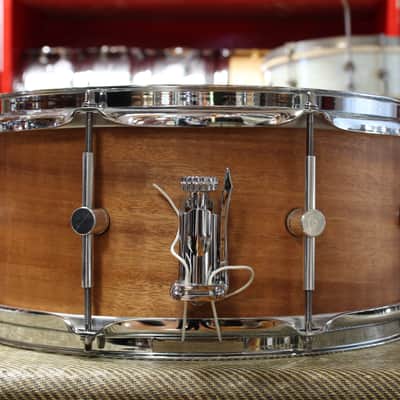 2024 Kerf Drum Co. 6.5x14 Mahogany Snare Drum image 2