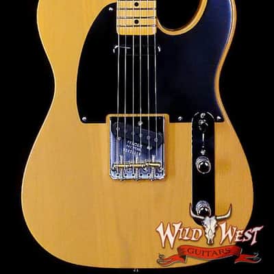 Fender American Vintage II 1951 Telecaster Ash Body 1-Piece Maple Neck Butterscotch Blonde image 1