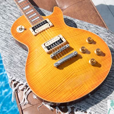 1990's Edwards (by Navigator) Limited Model '59 Les Paul Style - Single Cut with Rare Open Book  Headstock w USA Seymour Duncan Pickups - Made in Japan - Pro Set Up w Perfect Frets/Action/Intonation image 6