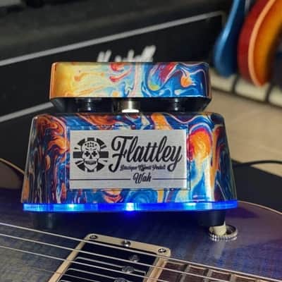 Flattley Boutique Effects Pedals Guitar Platinum Range - The Flattley Wah Pedal image 3