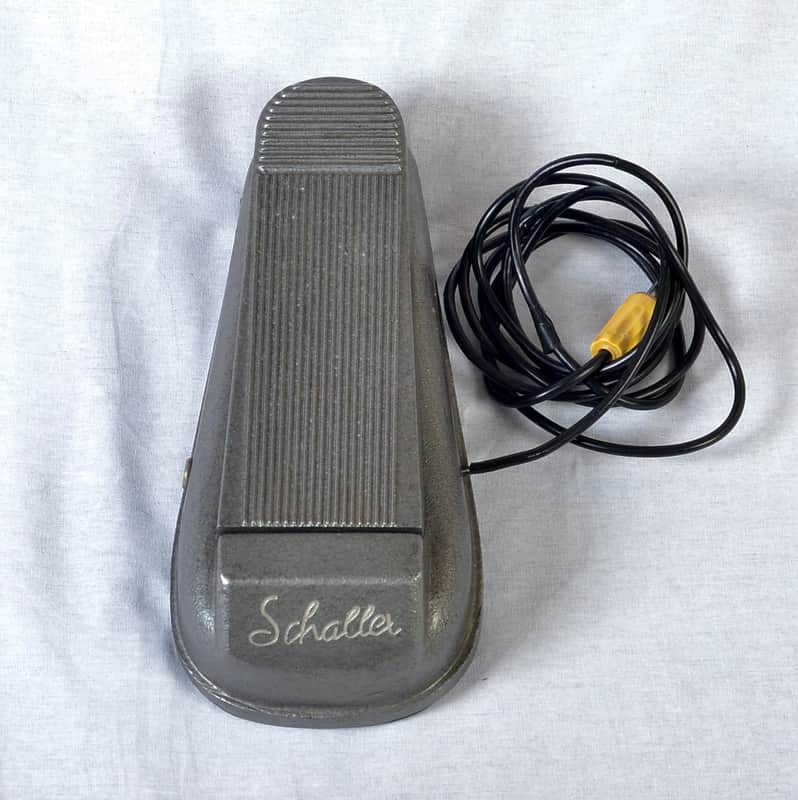 Vintage Schaller Volume Pedal – Late 1950s / Early 1960s – Original Hardwired Cable – Collector Grade image 1